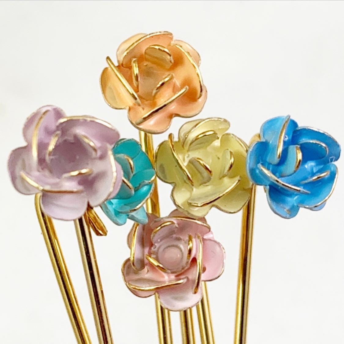 Vintage Jewelry Lot Lapel Stick Pins Flower Lapel pin Etsy