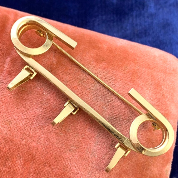 Safety Pins, Safety Pin Brooch, Charm Holder Pin,