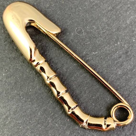Vintage Safety Pins, Gold Safety Pin, Safety Pins,