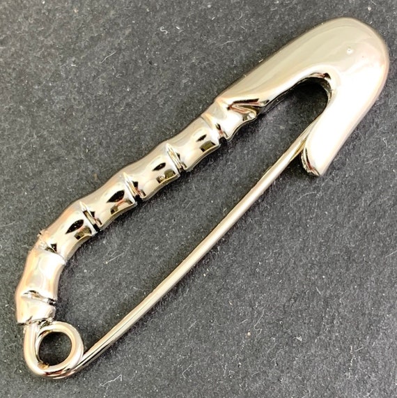 Vintage Safety Pins, Silver Safety Pin, Safety Pin