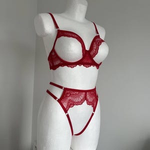 Open crotched lingerie set, Open cupless bra plus size, Shelf bra, Quarter cupless bra with support, Open bikini extreme, Open lingeries