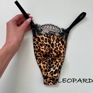 Men's leopard briefs| luxury men’s briefs | Mesh men’s soft briefs | Naked men's briefs| A gift for him | Transparent Underwear| For Men