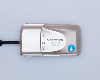 Olympus µ[mju:] Mju II Zoom 80 Stylus QD Champagne 35mm Kompaktfilmkamera