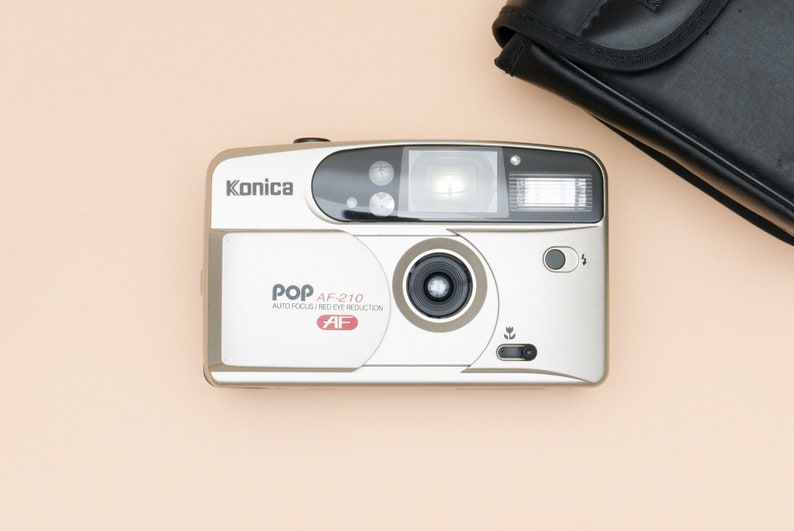 Konica POP AF-210 35mm Compact Point and Shoot Film Camera image 1