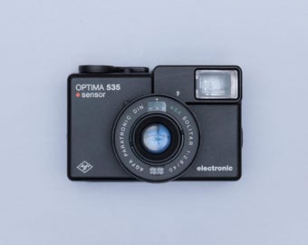 Agfa Optima 535 Sensor f2,8 Solitar Kompaktfilm Point and Shoot Kamera
