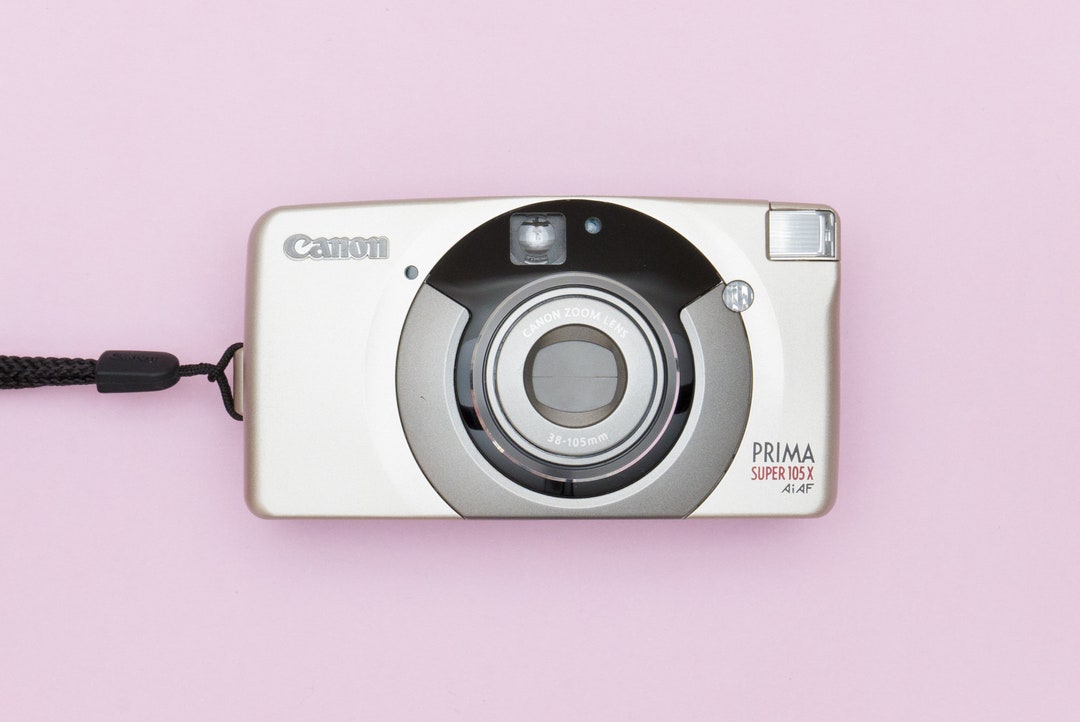 『動作確認済み』Canon PRIMA SUPER 105X フィルムカメラ Canon Prima SUPER 105X Ai AF Compact 35mm Film Camera - Etsy