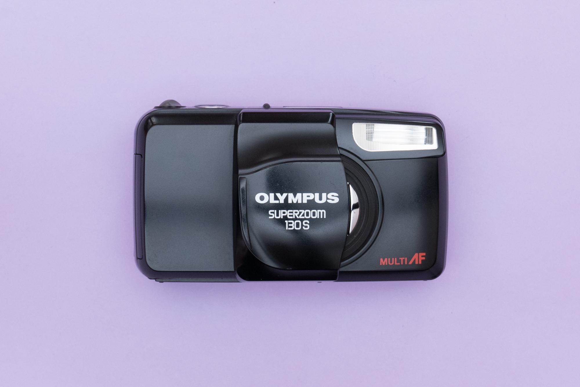 Olympus Superzoom 130 S 35mm Point and Shoot Compact Film Camera