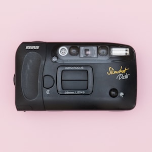 Revue Slimshot Date Compact Point and Shoot 35mm Film Camera