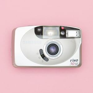 Samsung Fino 30SE compacte 35 mm-filmcamera: richten en vastzetten