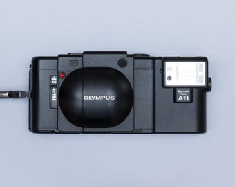 Classic Olympus XA With A16 Flash Ready for You to Add Film