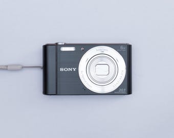 Sony Cyber-shot DSC-W810 Black 20.1MP - Compact Digital Camera - Etsy
