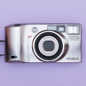 Minolta Freedom Super Action Compact 35mm Point and Shoot Film Camera
