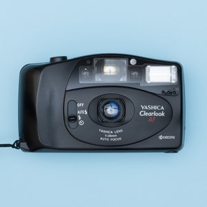 Yashica Clearlook AF Kyocera Black Compact 35mm Film Camera Point and Shoot