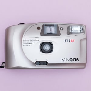 Minolta F15 BF Compact 35mm Point and Shoot Film Camera