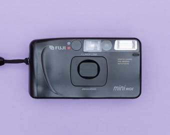 Fuji DL-500 Mini Wide Date DUAL-kompakte 35-mm-Film-Kamera