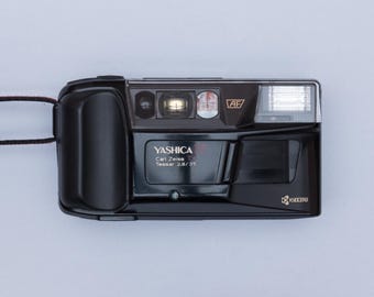 Yashica T5 - Kyocera Slim T - Point and Shoot - Analog Camera