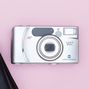 Konica Minolta Zoom 80c Compact 35mm Point and Shoot Film Camera