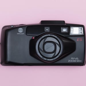 Minolta Riva Zoom 90c Compact 35mm Point and Shoot Film Camera