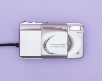 Olympus Superzoom 105 G 35 mm Point and Shoot Kompaktfilm Kamera