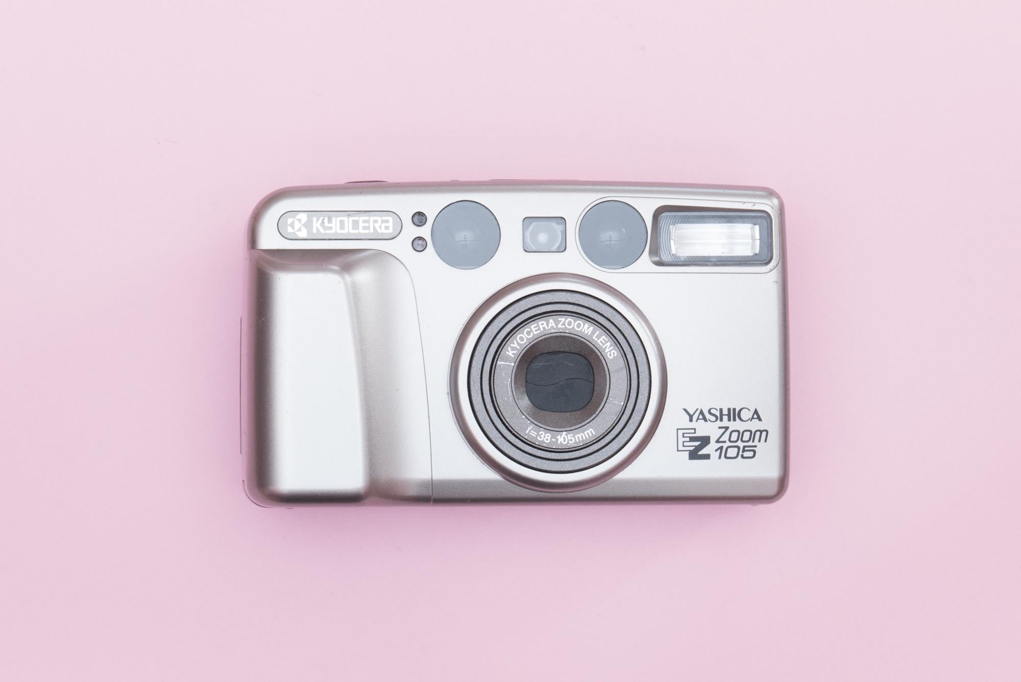 KYOCERA EZ ZOOM 105 ヤシカ 京セラ シルバー コンパクトフィルム