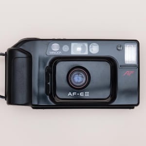 Minolta AF-E II Compact 35mm Point and Shoot Film Camera