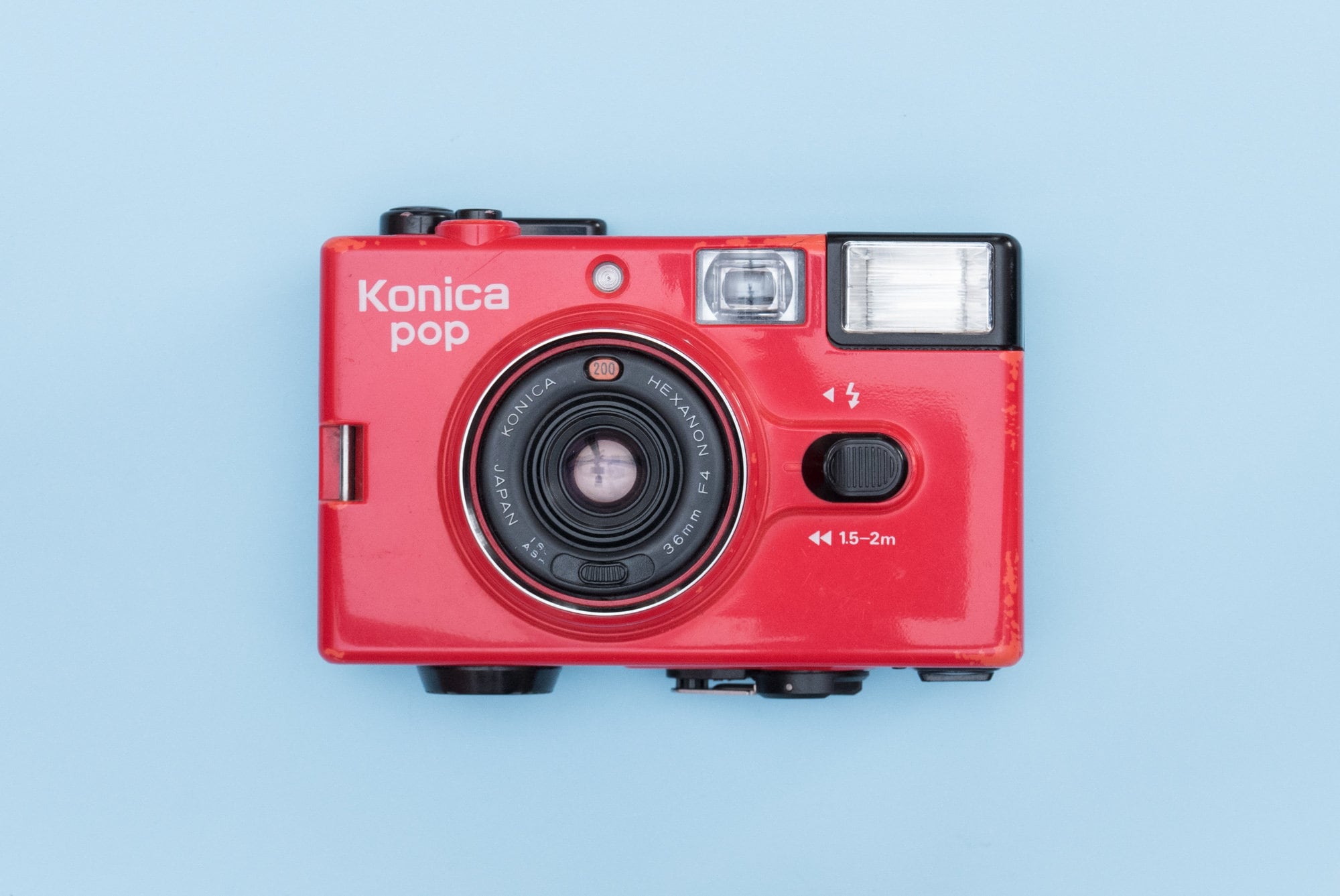 Konica Pop  コニカ ポップ Konica POP Red Compact 35mm Point and Shoot Film Camera - Etsy