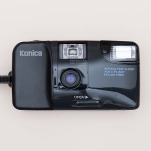 Konica POP-Super 35mm Compact Point and Shoot Film Camera