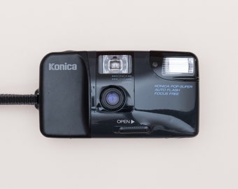 Konica POP-Super 35mm Compact Point and Shoot Film Camera