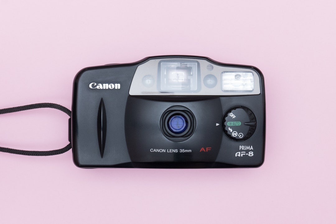 Canon Prima AF-8 Compact 35mm Film Camera - Etsy