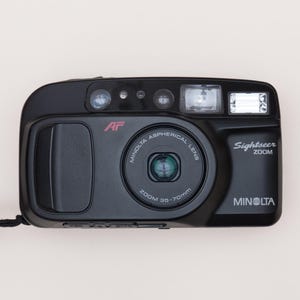 Minolta Sightseer Zoom Compact 35mm Point and Shoot Film Camera