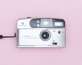 Cámara compacta de apuntar y disparar con película de 35 mm Centuria AF10 de Konica Minolta