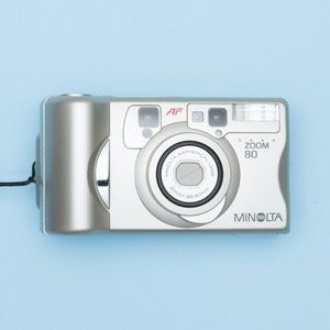 Minolta Zoom 80 Compact 35mm Point and Shoot Film Camera