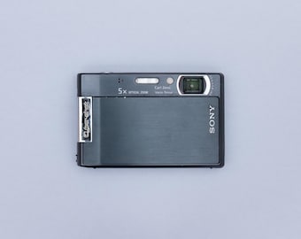 Sony Cyber-shot DSC-T5 Digital Camera (working, Shows Wear and