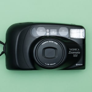 Yashica Kyocera Zoomate 105 Point and Shoot 35mm Compact Film Camera