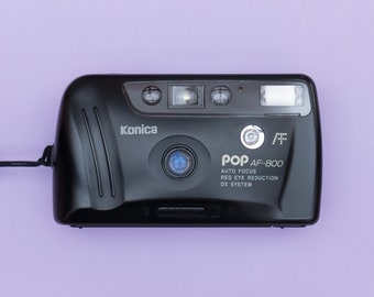 コニカポップ、フィルムカメラ、楽しいカメラ、フィルムカメラ、35 mm