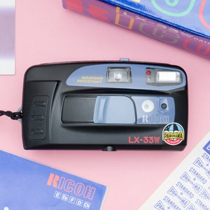 Ricoh LX-33W Date Panorama Weather Resistant Compact 35mm Film Camera