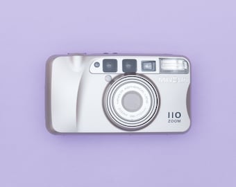 Minolta Riva Zoom 110 Kompakte 35 mm Point and Shoot Filmkamera
