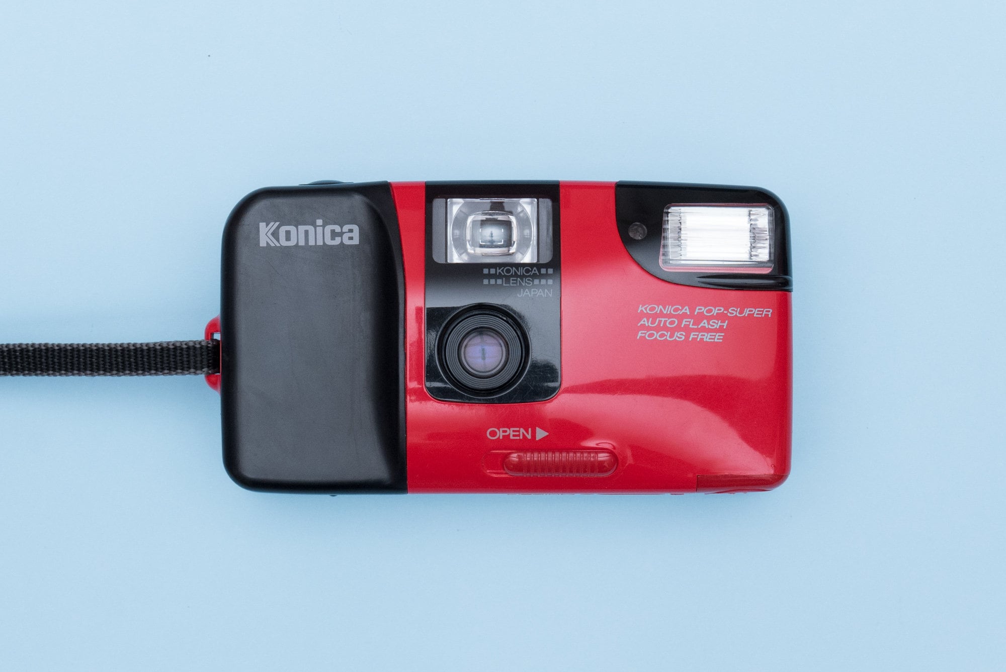 フィルムカメラ Konica POP-SUPER コニカ POP-スーパー 35 mm コンパクトポイントアンドシュートフィルム
