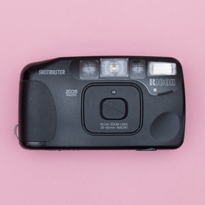 Ricoh Shotmaster Ultra Zoom Compact 35mm Point and Shoot Film Kamera
