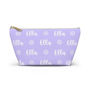 Volleyball Bag for Girl Personalized Gift for Volleyball Player Personalized Gift for Teen Volleyball Travel Bag for Volleyball Player Pouch