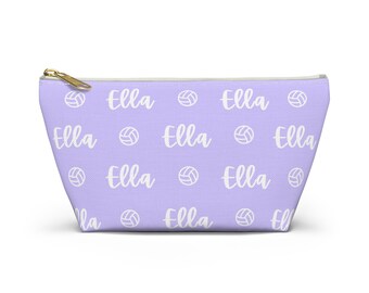 Personalized Volleyball Travel Pouch: Gift for Volleyball Player