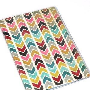 Passport Cover  - Rainbow Chevron
