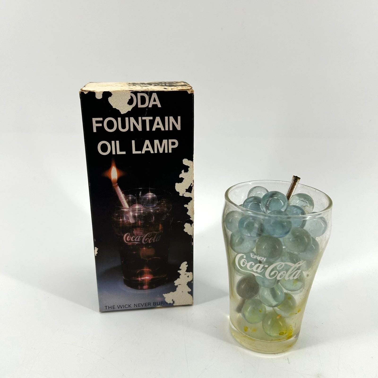Vintage Coca Cola Lamp - Etsy
