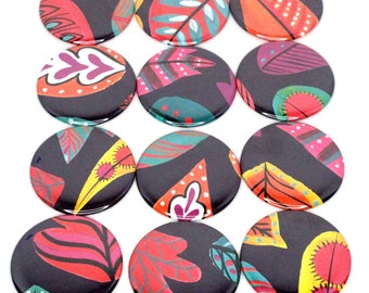 2.25" Magnets- Fall Leaves