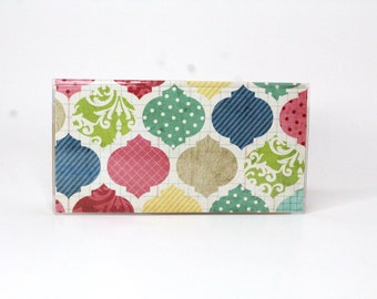 Checkbook Cover - Pattern MIx