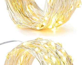 165ft LED String Lights - 500 Multicolor Fairy Lights With Remote Control