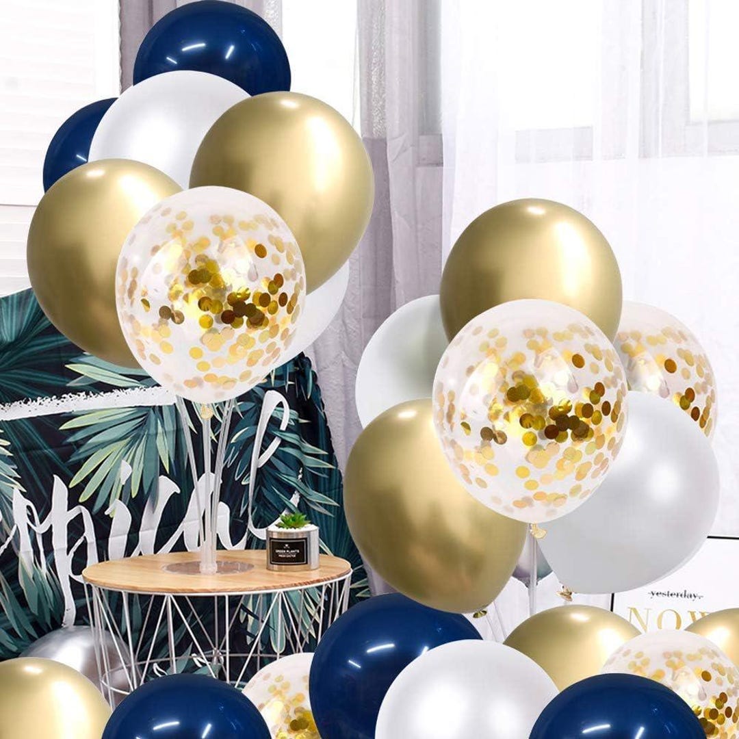 112pcs Navy Blue Balloons Garland Arch Gender Reveal Decoration
