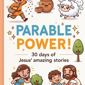 Kids Bible Devotional | 30-Day Christian Devotional for Kids Ages 5–10 | Printable PDF | Daily Bible Study, Prayer & Activities School