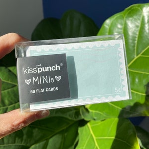 Juego de 60 minitarjetas con notas: tarjetas planas con sellos de espuma de mar, minitarjetas, tarjetas adjuntas, notas para el almuerzo o el amor, pequeños recordatorios, regalos por menos de 15 dólares