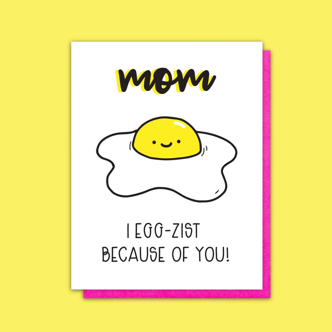 Funny Letterpress Card for Mom - Mother's Day Card From Son Daughter ...